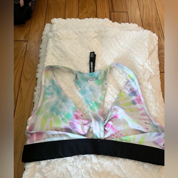 VSX - Pink - Tie-Dye Ultimate Lightly Lined Sports Bra - Picture 4 of 4